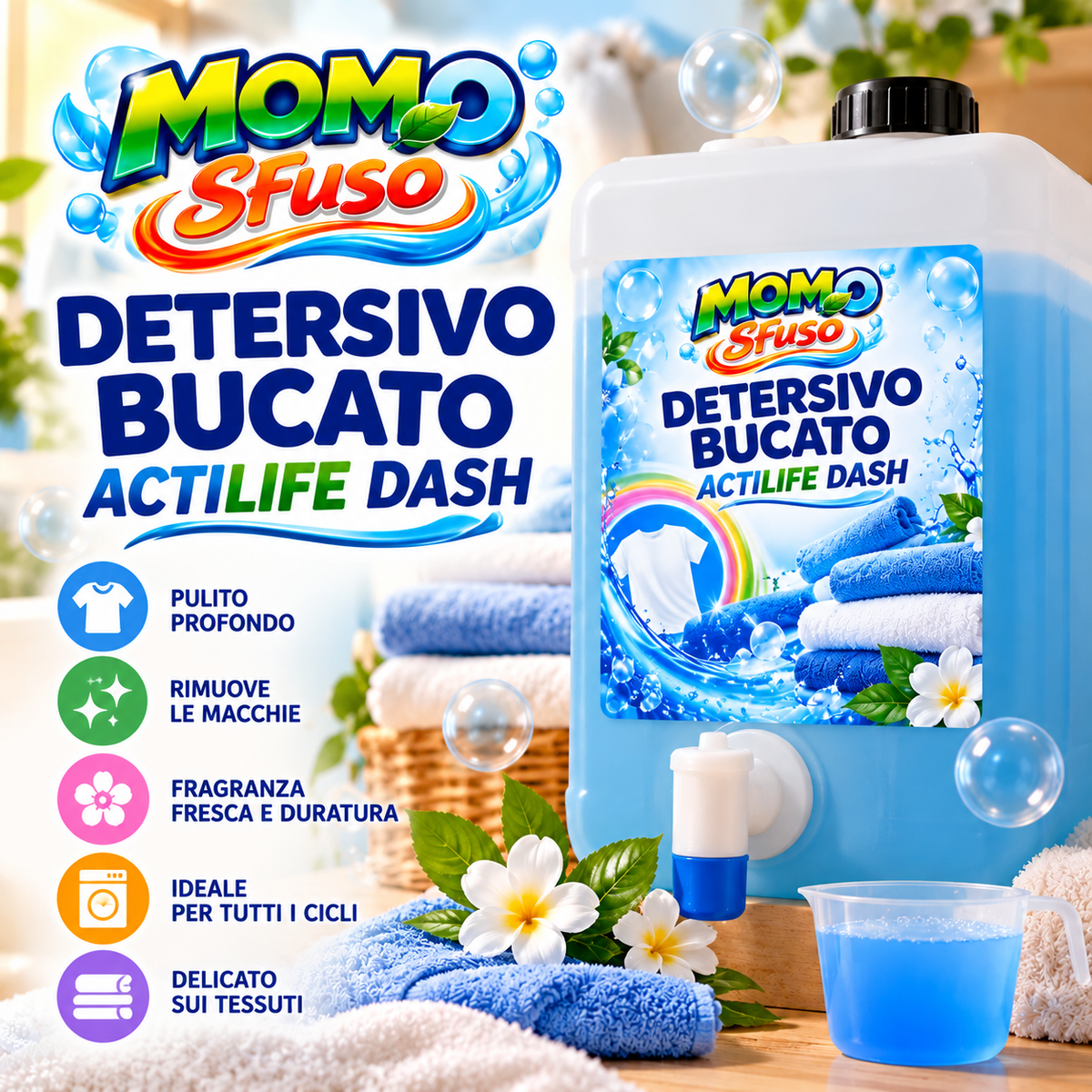 Detersivo bucato ACTILIF dash
