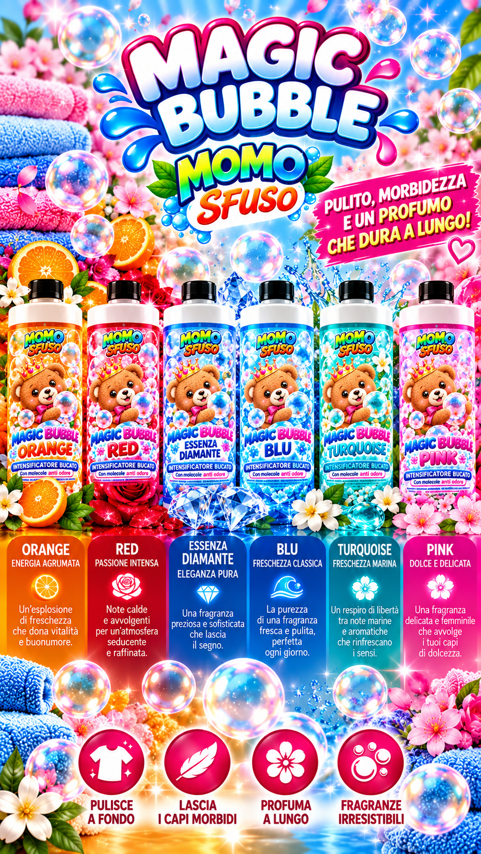 Magic bubbles-intesificatore bucato
